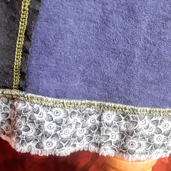 upcycled Vintage t-shirt skirt size XS - Picture 5 of 5